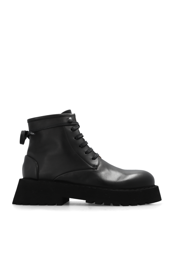 ブーツその他 marsell BOOTS (MW6301118666 BLACK) MARSÈLL | Black Women's Ankle Boot | YOOX